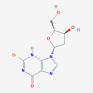 molecular formula C10H11BrN4O4 B054784 2-溴-2'-脱氧肌苷 CAS No. 123994-87-6