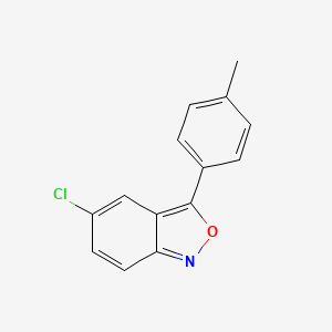 molecular formula C14H10ClNO B5478400 5-Chloro-3-(4-methylphenyl)-2,1-benzoxazole 