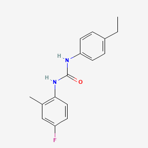 1-(4-Ethylphenyl)-3-(4-fluoro-2-methylphenyl)urea