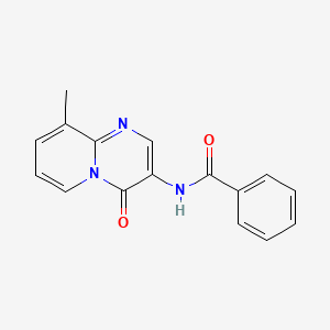 N-(9-methyl-4-oxo-4H-pyrido[1,2-a]pyrimidin-3-yl)benzamide