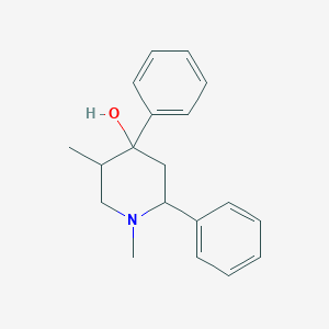 1,5-dimethyl-2,4-diphenyl-4-piperidinol