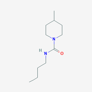 molecular formula C11H22N2O B5478885 N-butyl-4-methyl-1-piperidinecarboxamide 