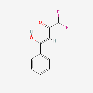 (Z)-1,1-difluoro-4-hydroxy-4-phenylbut-3-en-2-one