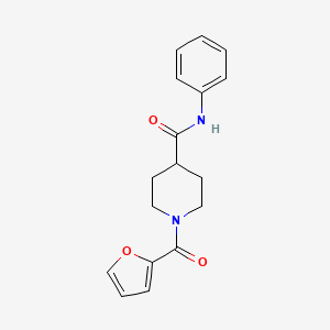 1-(furan-2-carbonyl)-N-phenylpiperidine-4-carboxamide