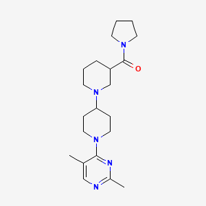 1'-(2,5-dimethylpyrimidin-4-yl)-3-(pyrrolidin-1-ylcarbonyl)-1,4'-bipiperidine