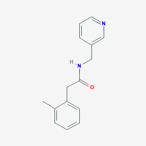 2-(2-methylphenyl)-N-(pyridin-3-ylmethyl)acetamide