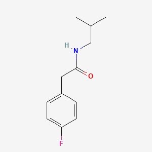 2-(4-fluorophenyl)-N-isobutylacetamide