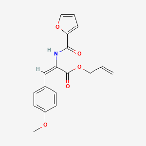 allyl 2-(2-furoylamino)-3-(4-methoxyphenyl)acrylate