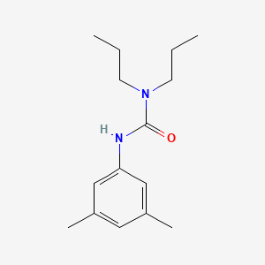 molecular formula C15H24N2O B5479804 N'-(3,5-dimethylphenyl)-N,N-dipropylurea 