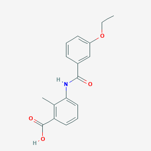 3-[(3-ethoxybenzoyl)amino]-2-methylbenzoic acid