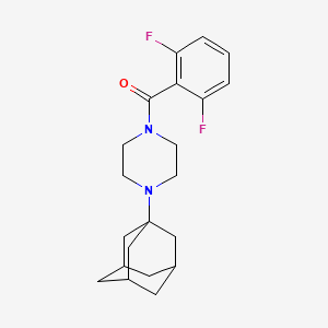 1-(1-adamantyl)-4-(2,6-difluorobenzoyl)piperazine