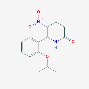 6-(2-isopropoxyphenyl)-5-nitro-2-piperidinone