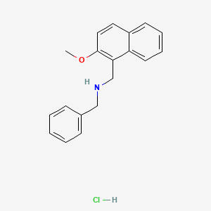 N-benzyl-1-(2-methoxy-1-naphthyl)methanamine hydrochloride