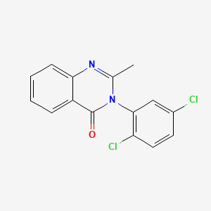 3-(2,5-dichlorophenyl)-2-methyl-4(3H)-quinazolinone