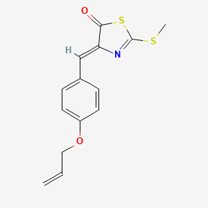 4-[4-(allyloxy)benzylidene]-2-(methylthio)-1,3-thiazol-5(4H)-one