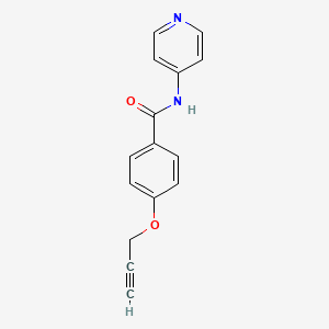 4-(2-propyn-1-yloxy)-N-4-pyridinylbenzamide