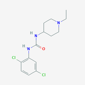 N-(2,5-dichlorophenyl)-N'-(1-ethyl-4-piperidinyl)urea