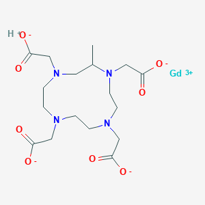 molecular formula C17H27GdN4O8 B054811 Gadolinium-mcta CAS No. 121777-46-6