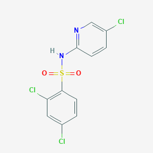 2,4-dichloro-N-(5-chloro-2-pyridinyl)benzenesulfonamide