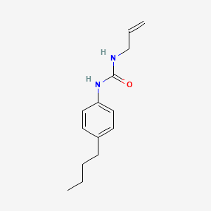 molecular formula C14H20N2O B5482256 N-allyl-N'-(4-butylphenyl)urea 