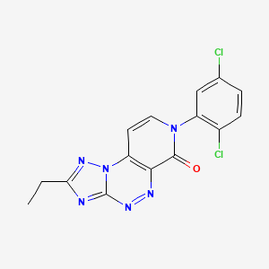 7-(2,5-dichlorophenyl)-2-ethylpyrido[4,3-e][1,2,4]triazolo[5,1-c][1,2,4]triazin-6(7H)-one