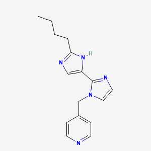 2'-butyl-1-(pyridin-4-ylmethyl)-1H,1'H-2,4'-biimidazole