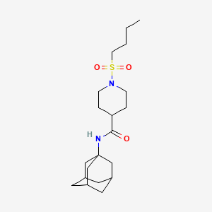 N-1-adamantyl-1-(butylsulfonyl)-4-piperidinecarboxamide