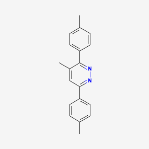 4-methyl-3,6-bis(4-methylphenyl)pyridazine