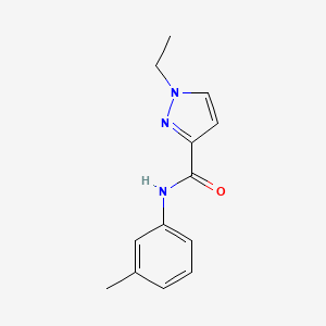 1-ethyl-N-(3-methylphenyl)-1H-pyrazole-3-carboxamide