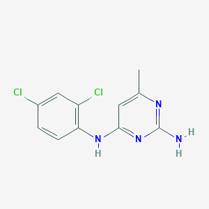 N~4~-(2,4-dichlorophenyl)-6-methyl-2,4-pyrimidinediamine