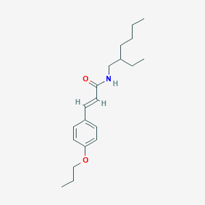 N-(2-ethylhexyl)-3-(4-propoxyphenyl)acrylamide