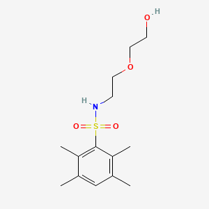 N-[2-(2-hydroxyethoxy)ethyl]-2,3,5,6-tetramethylbenzenesulfonamide