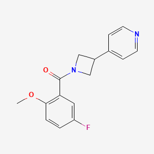 4-[1-(5-fluoro-2-methoxybenzoyl)-3-azetidinyl]pyridine