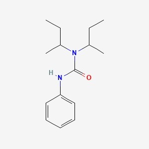 molecular formula C15H24N2O B5484042 N,N-di-sec-butyl-N'-phenylurea 