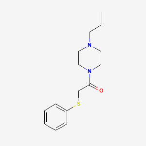 1-allyl-4-[(phenylthio)acetyl]piperazine