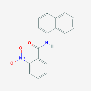 molecular formula C17H12N2O3 B5484382 N-1-naphthyl-2-nitrobenzamide 