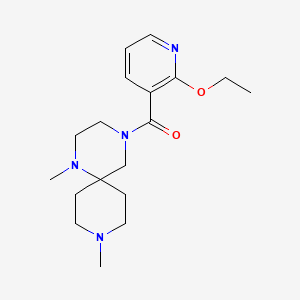 4-[(2-ethoxypyridin-3-yl)carbonyl]-1,9-dimethyl-1,4,9-triazaspiro[5.5]undecane