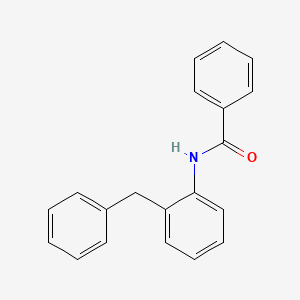 molecular formula C20H17NO B5485645 N-(2-benzylphenyl)benzamide CAS No. 1557-51-3