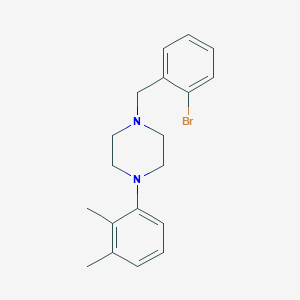 1-(2-bromobenzyl)-4-(2,3-dimethylphenyl)piperazine