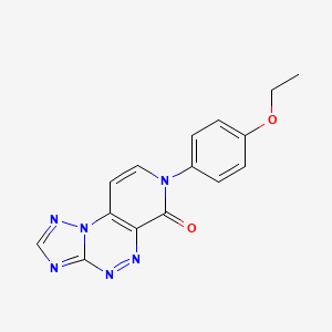 7-(4-ethoxyphenyl)pyrido[4,3-e][1,2,4]triazolo[5,1-c][1,2,4]triazin-6(7H)-one