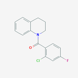 1-(2-chloro-4-fluorobenzoyl)-1,2,3,4-tetrahydroquinoline