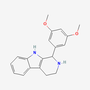 molecular formula C19H20N2O2 B5486742 1-(3,5-dimethoxyphenyl)-2,3,4,9-tetrahydro-1H-beta-carboline 