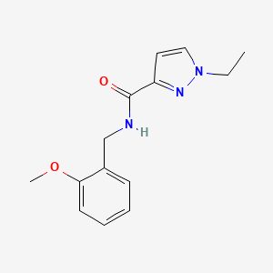 1-ethyl-N-(2-methoxybenzyl)-1H-pyrazole-3-carboxamide