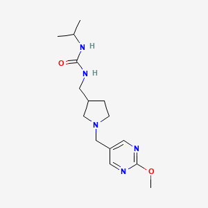 N-isopropyl-N'-({1-[(2-methoxypyrimidin-5-yl)methyl]pyrrolidin-3-yl}methyl)urea