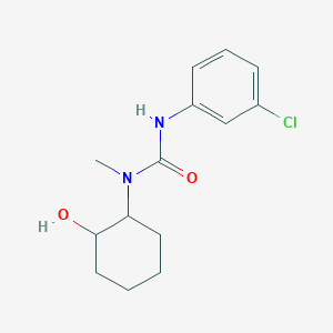 N'-(3-chlorophenyl)-N-(2-hydroxycyclohexyl)-N-methylurea