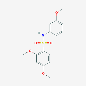 2,4-dimethoxy-N-(3-methoxyphenyl)benzenesulfonamide