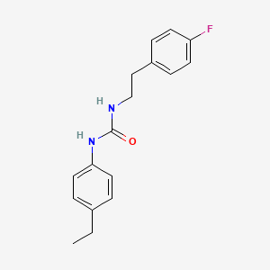 N-(4-ethylphenyl)-N'-[2-(4-fluorophenyl)ethyl]urea