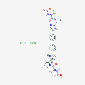 molecular formula C40H52Cl2N8O6 B548923 Daclatasvir dihydrochloride CAS No. 1009119-65-6