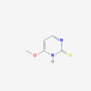 B054899 6-Methoxypyrimidine-2(1H)-thione CAS No. 124700-78-3