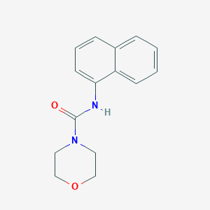 molecular formula C15H16N2O2 B5490620 N-1-naphthyl-4-morpholinecarboxamide 